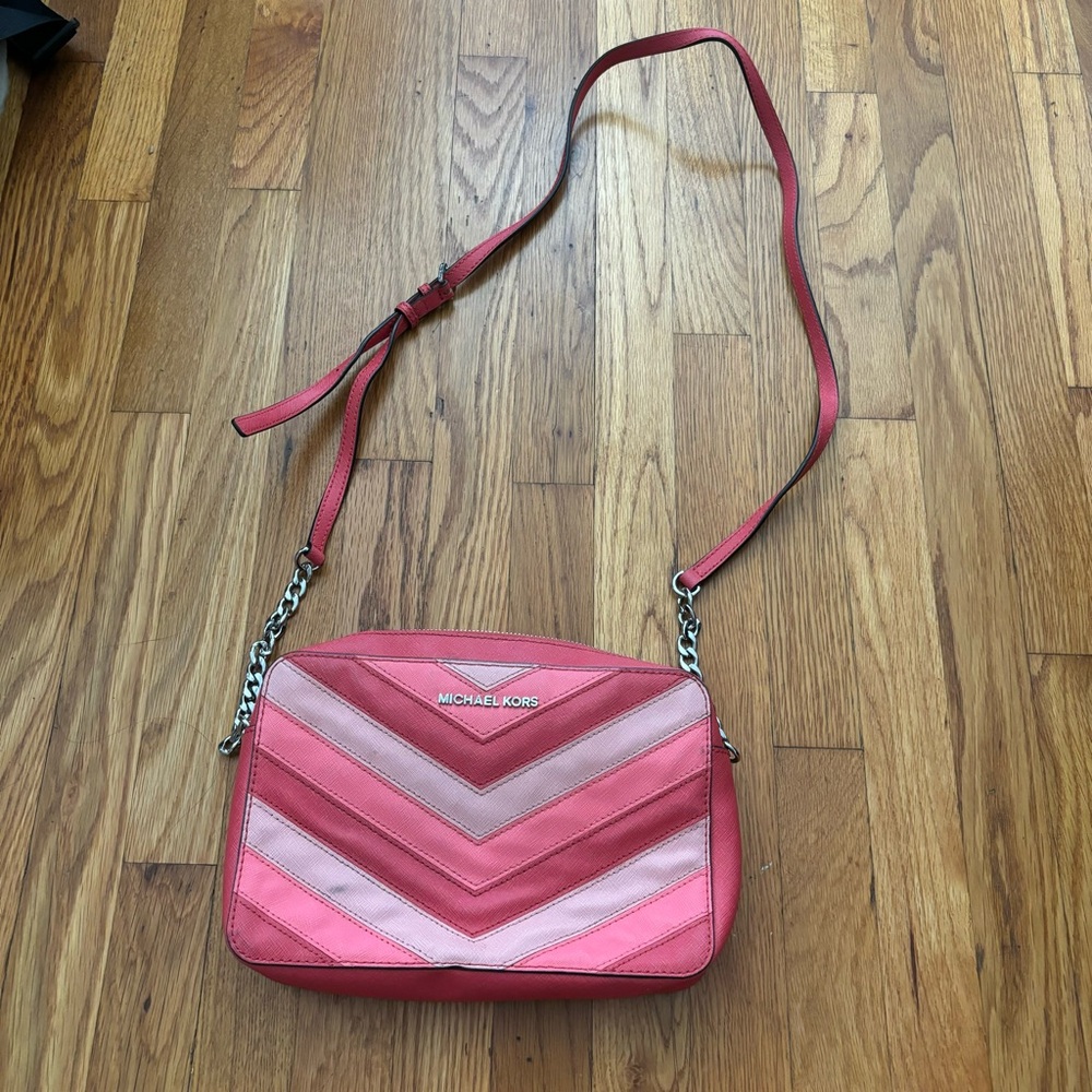 Michael Kors Coral / Pink Bag